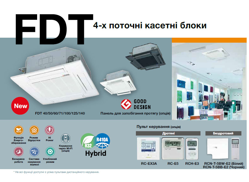 Огляд касетних блоків FDT